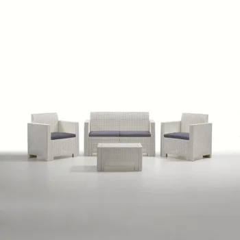 Bica baštenska garnitura Nebraska 2 bela Bica baštenska garnitura Nebraska 2 bela